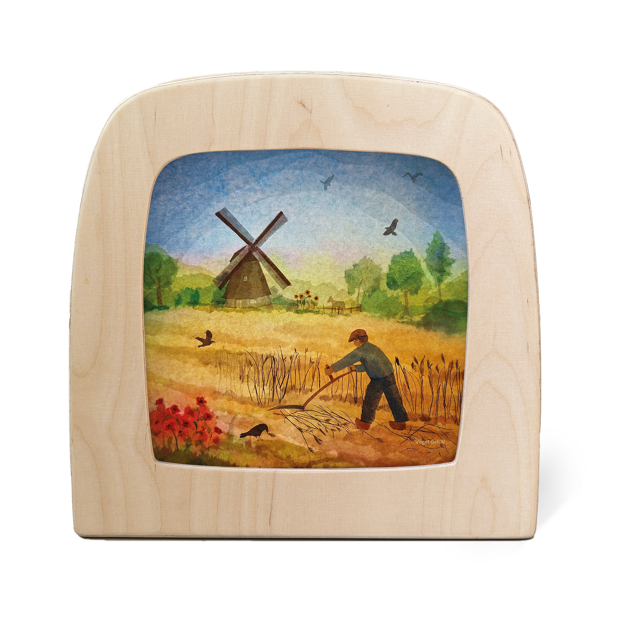 TOVERLUX | silhouet | VOGEL GELUK | Windmill