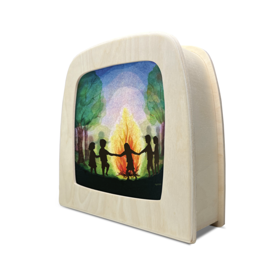 TOVERLUX | silhouet | VOGEL GELUK | St. Jan Fire