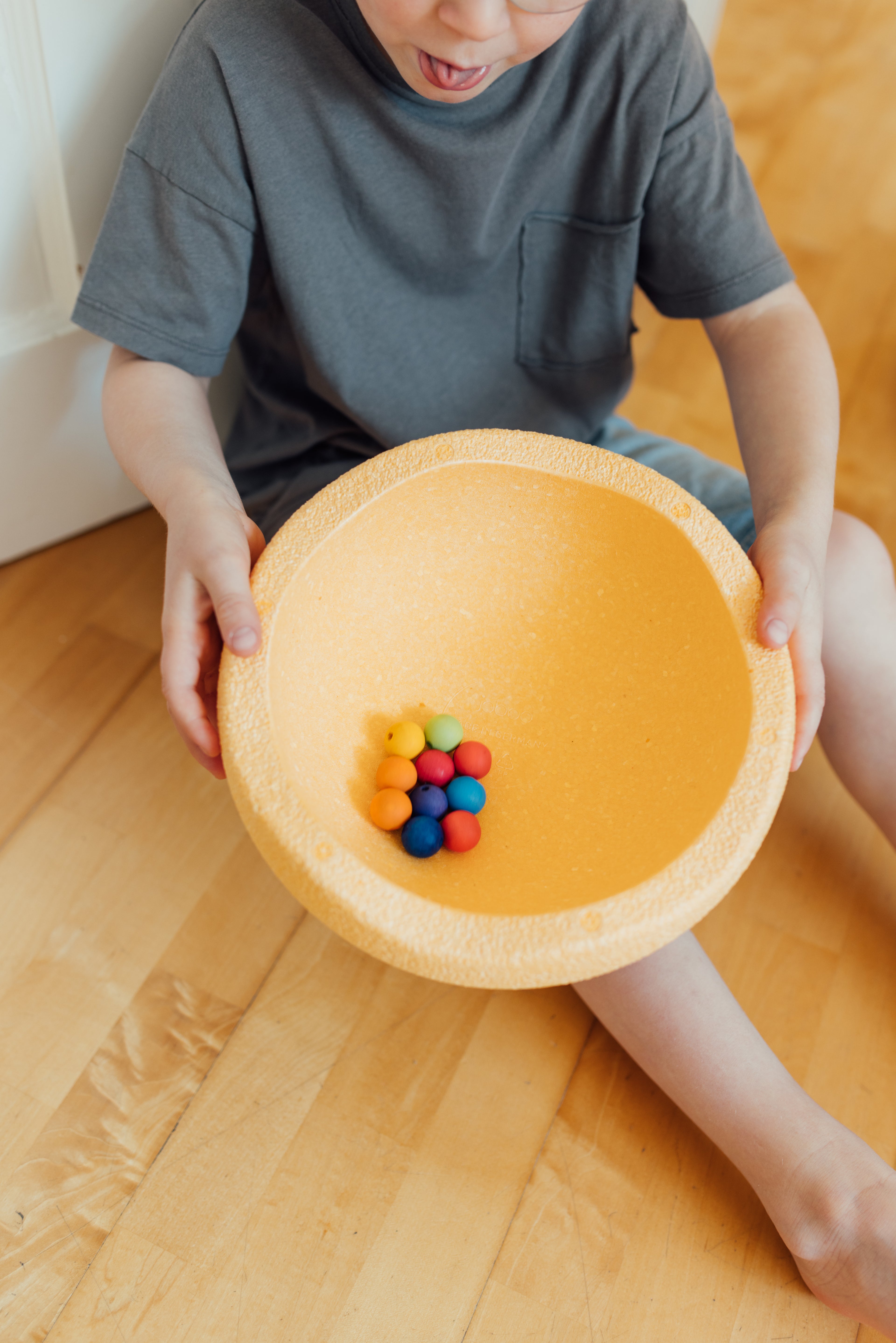 STAPELSTEIN® | Original Lichtoranje Pastel